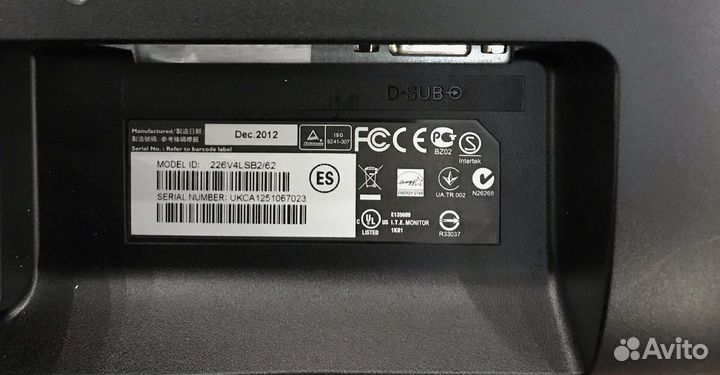 ЖК Монитор Philips 226V4LSB2/62