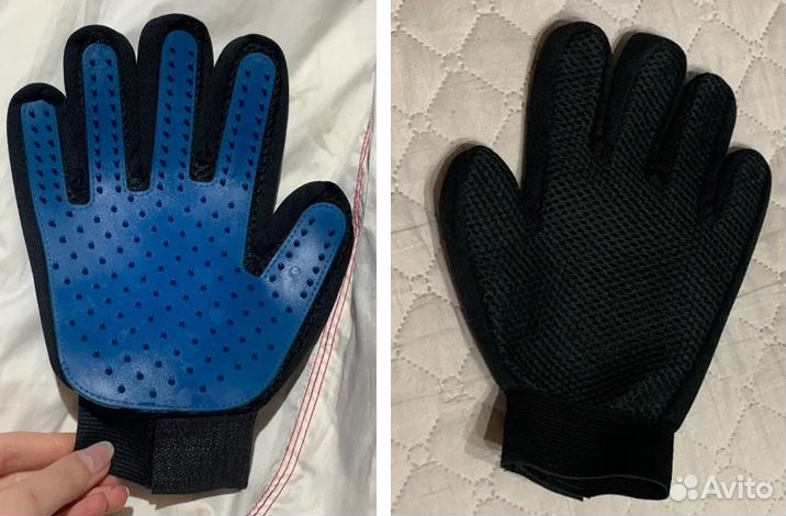 Перчатка расчёска для расчёсывания шерсти животных