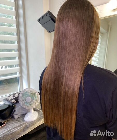 Кератиновое выпрямление/ботокс волос/ нанопластика