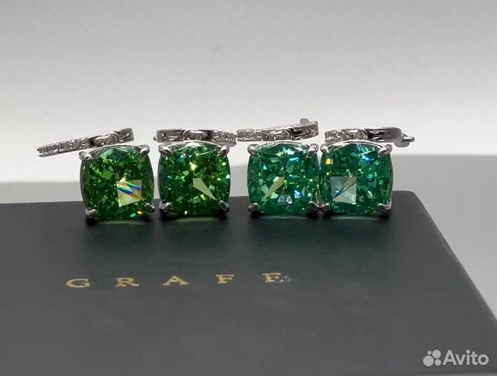 Серьги серебро