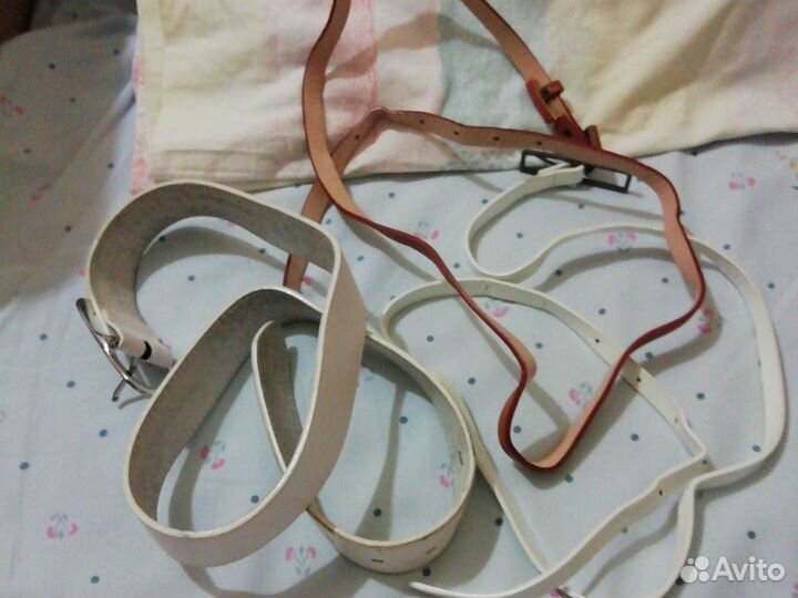 Кожаные женские ремни