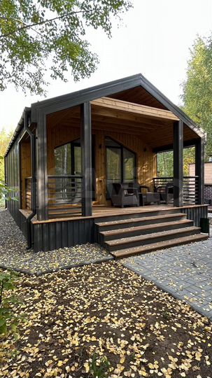 Коттедж 35 м² на участке 7 сот.