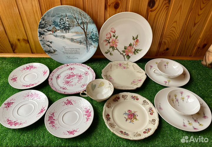 Фарфор Германии 20 -й век Чашки Тарелки