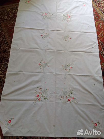 Скатерть винтаж, Европа, ручная работа 110/183