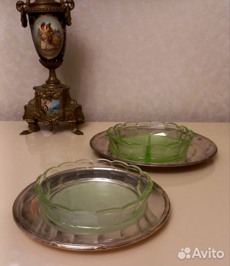 Урановые менажницы Винтаж Европа