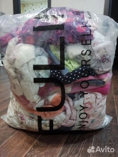 Детские вещи на девочку пакетом 70-84