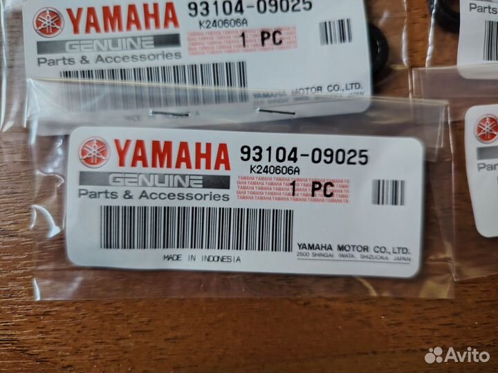 Оригинальный сальник Yamaha для 1KZ