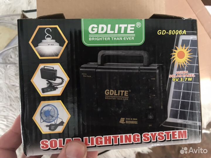 Автономное освещение на солнечой батареи