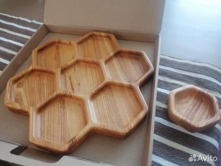 Менажница из ясеня