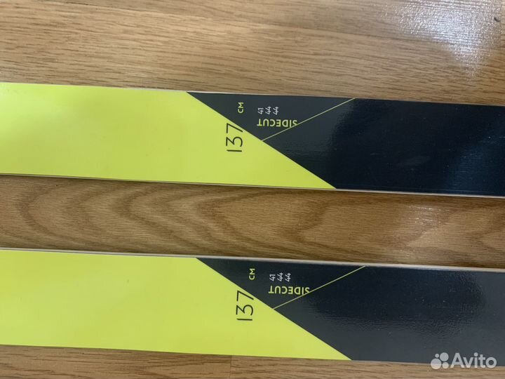 Лыжные ботинки+лыжи