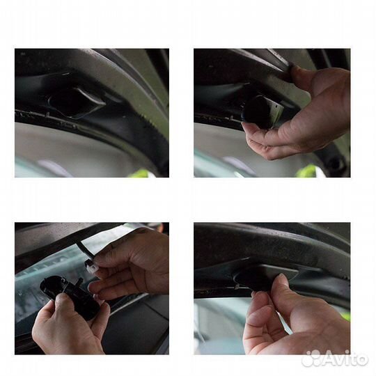 Веерные форсунки омывателя лобового стекла Porsche