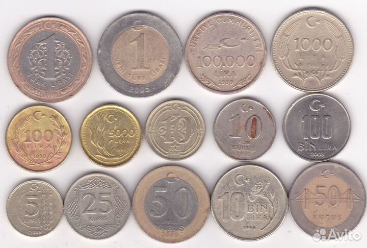 Монеты Израиля, Иордании и Турции