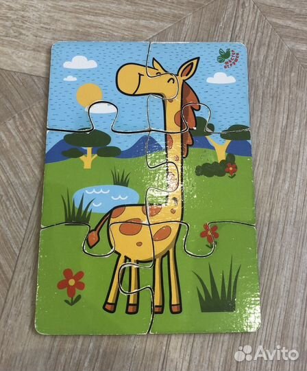 Деревянные пазлы