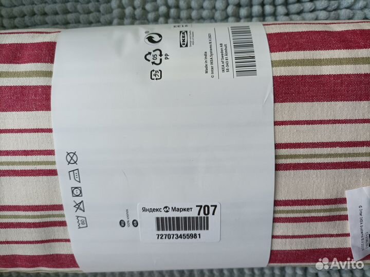 Скатерть хлопок новогодняя IKEA Winter