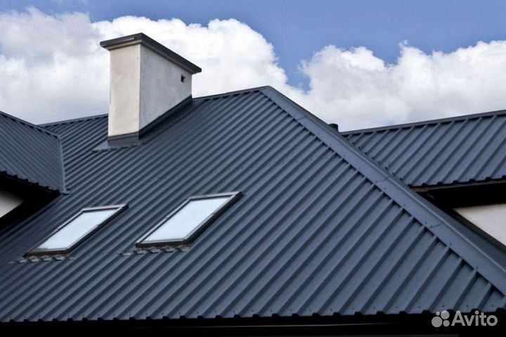 Металлочерепица для кровли в рассрочку