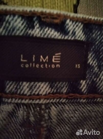 Юбка джинсовая lime