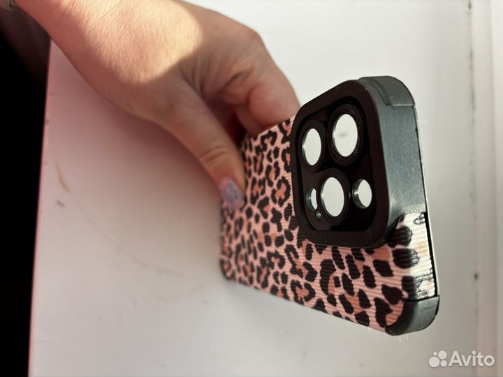 Новый Чехол леопард на iPhone 14 pro
