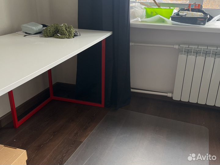 Защитный коврик на пол под кресло