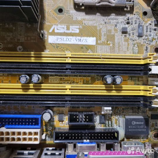 Материнская плата 775 ddr2