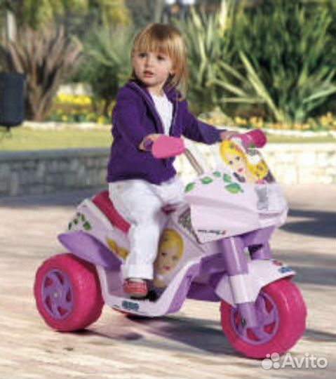Мотоцикл peg perego Raider Princess электромобиль