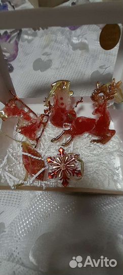 Новогодние игрушки ручной работы