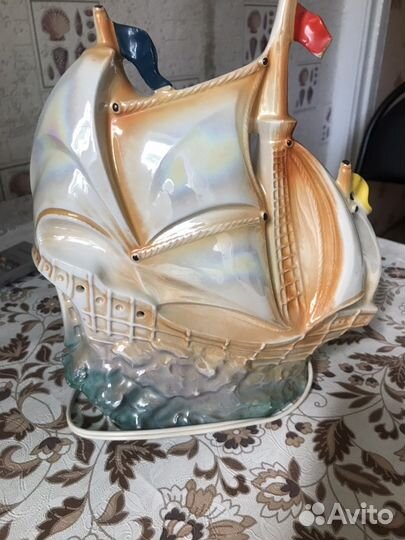 Кораблик статуэтка светильник Германия