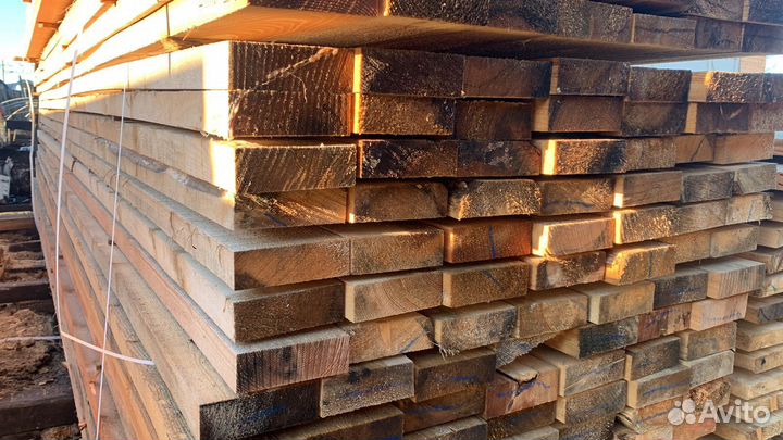 Доска обрезная естественной влажности хвоя 2 сорт