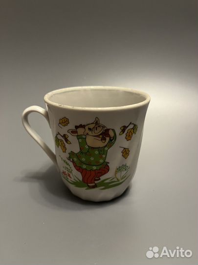 Кружки Детские Фарфор СССР