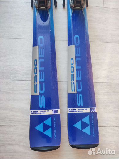 Горные лыжи fisher 160см