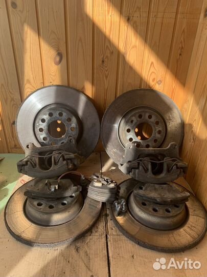 Супорта-диски-колодки Vag 312 / 288 pq35