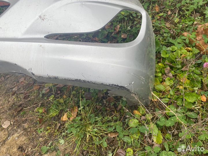 Передний бампер на hyundai solaris