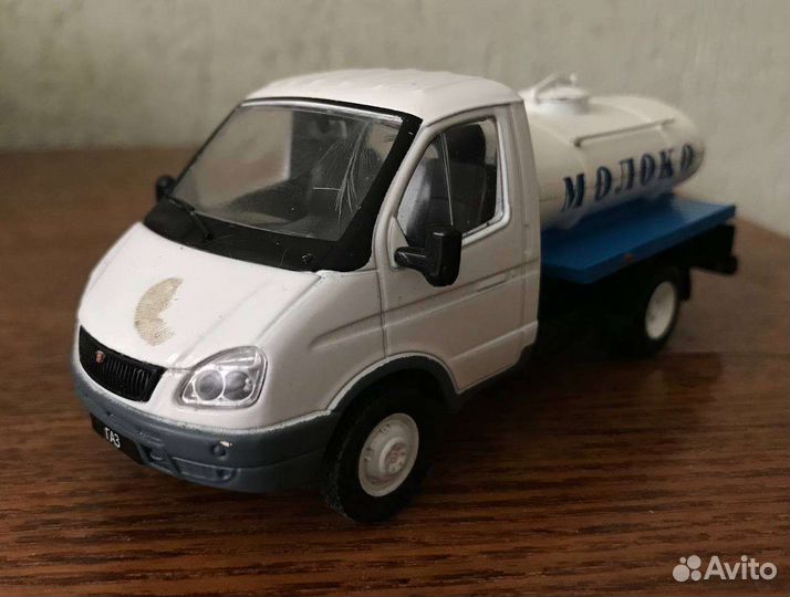 Модель автоцистерна газ 3302 ГАЗель молоковоз