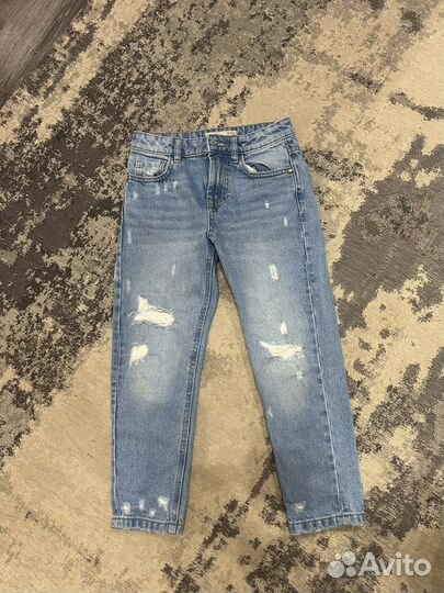 Джинсы на девочку 122 / 128 размер