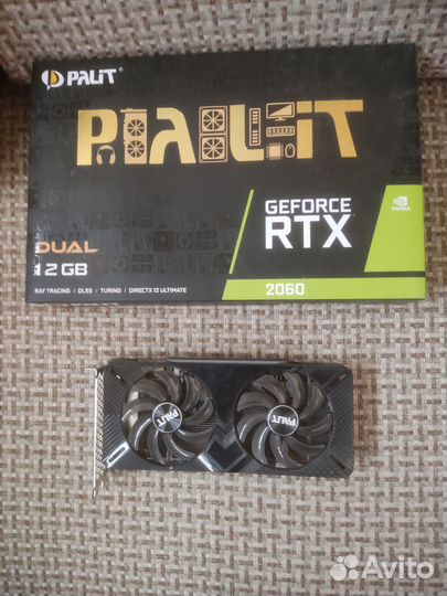 Видеокарта rtx 2060 12 gb