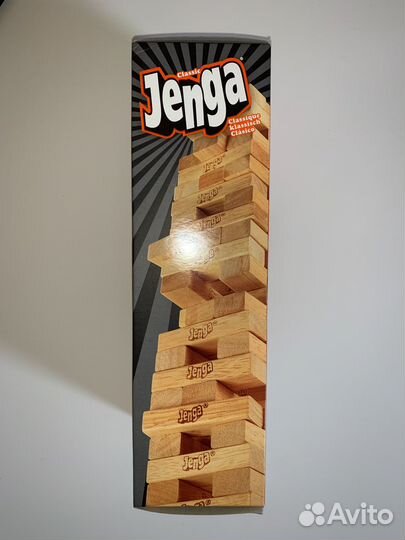 Настольная игра Дженга (Jenga)