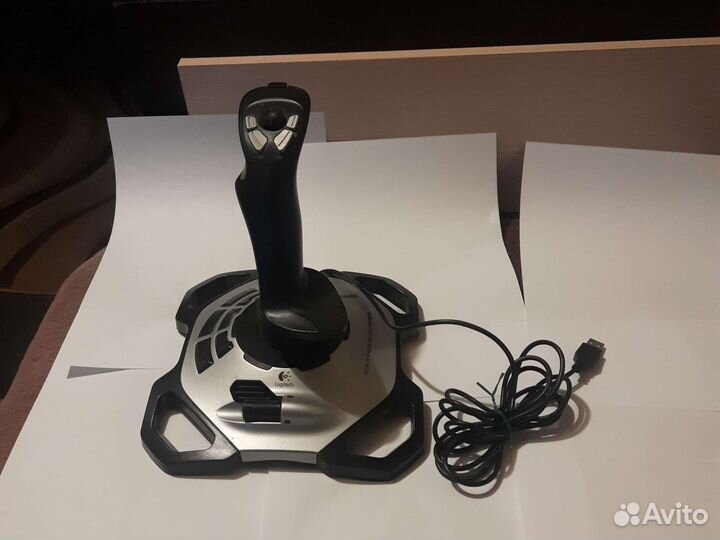 Джойстик Logitech Extreme 3D Pro черный