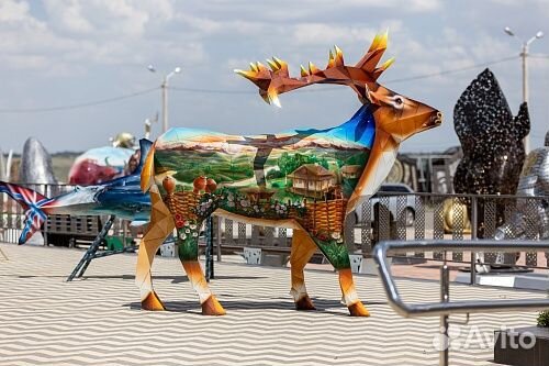 Садово-парковая скульптура, маф, арт-объекты