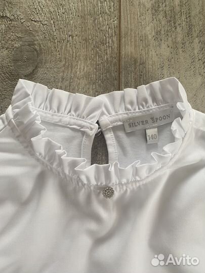 Блузка школьная silver spoon