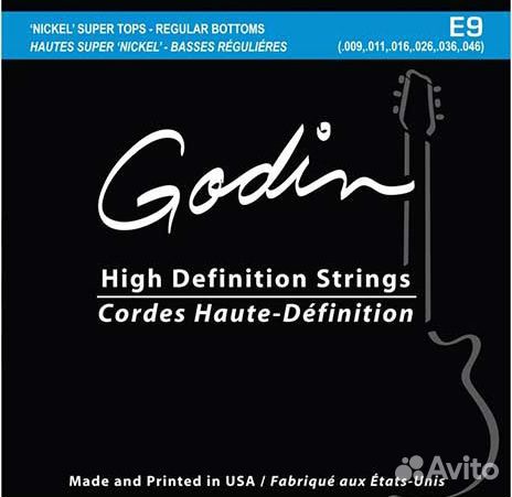 Cтруны для электрогитары 9-46 Godin E9