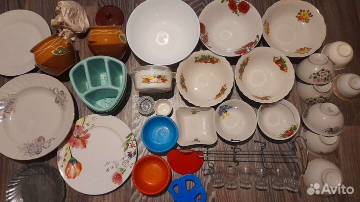 Посуда б/у и новая