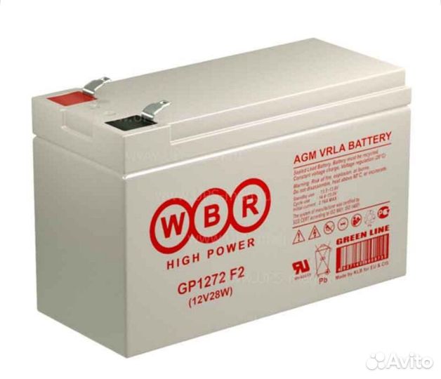 Аккумулятор WBR GP1272 F2