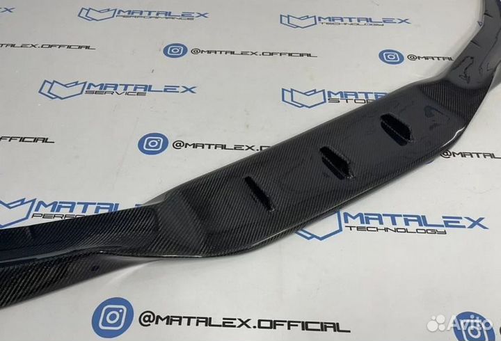 Сплиттер BMW F90 M5 карбон, RKP carbon