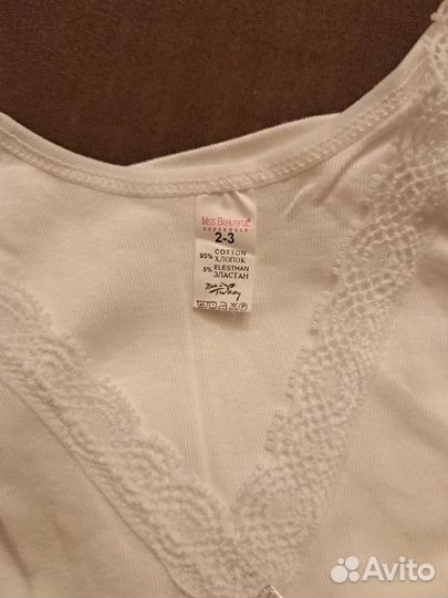 Майка детская, размер на 2-3 месяца