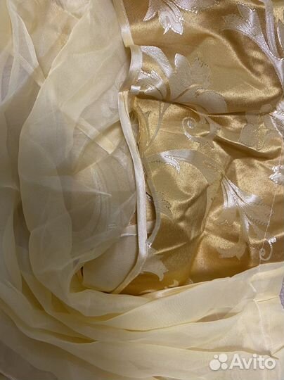 Комплект шторы и тюль