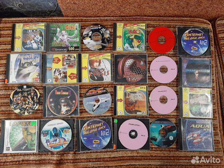 Диски для sega dreamcast