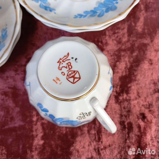 Красивый Чайный сервиз вербилки