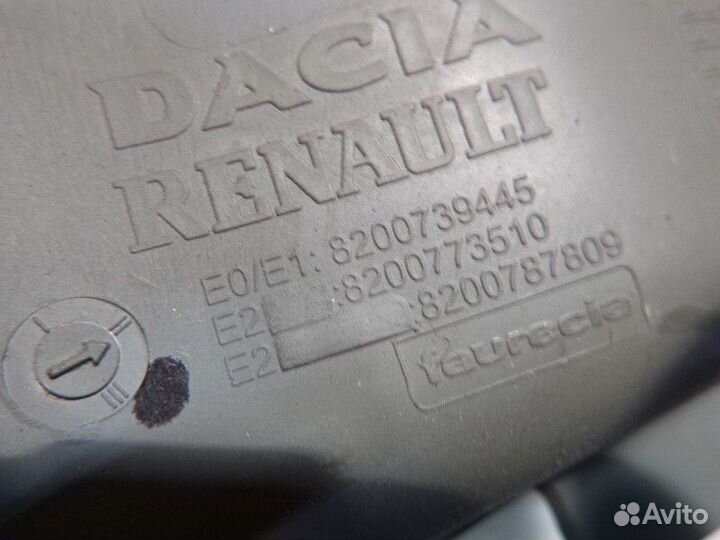 Накладка renault sandero sandero 2009