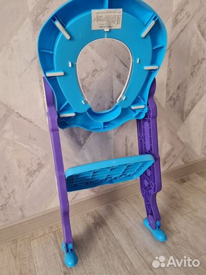 Сидушка на унитаз со ступенькой