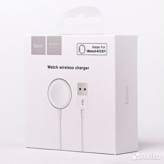 Зарядное устройство для Apple Watch 1/2/3/4 Hoco