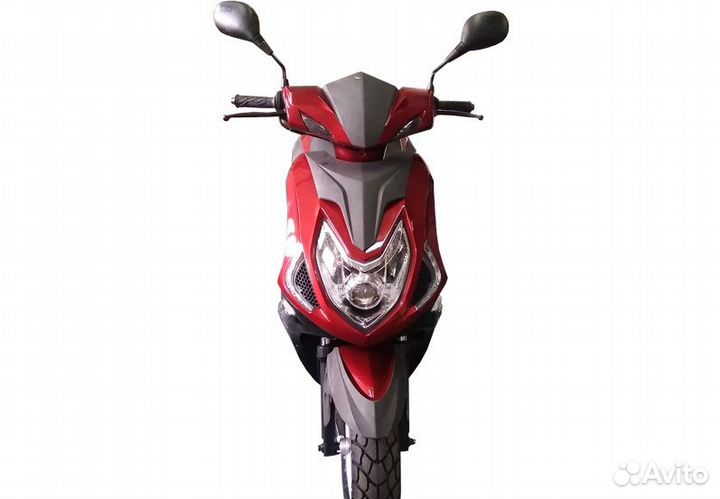 Мопед racer rc50qt-6F flame (RED)